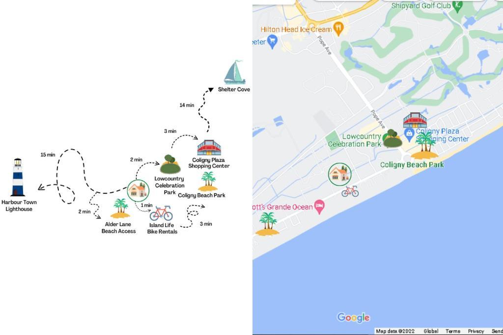 Turtle View Villa 希爾頓黑德島 外观 照片